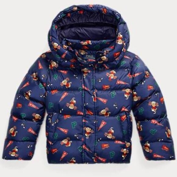 Polo Ralph Lauren Polo Bear kids Water-Repellent Down Jacket